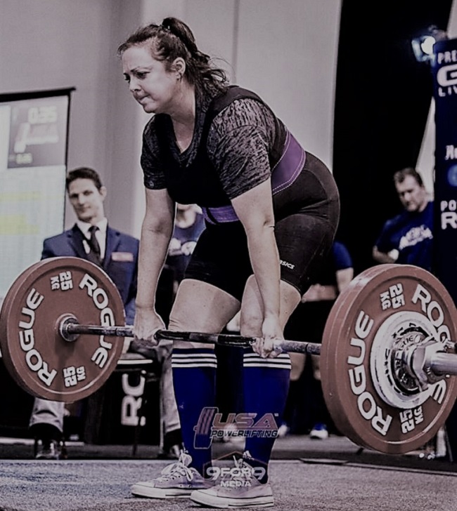 Julie Schneider deadlift