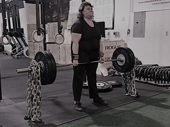 Noelle D deadlift