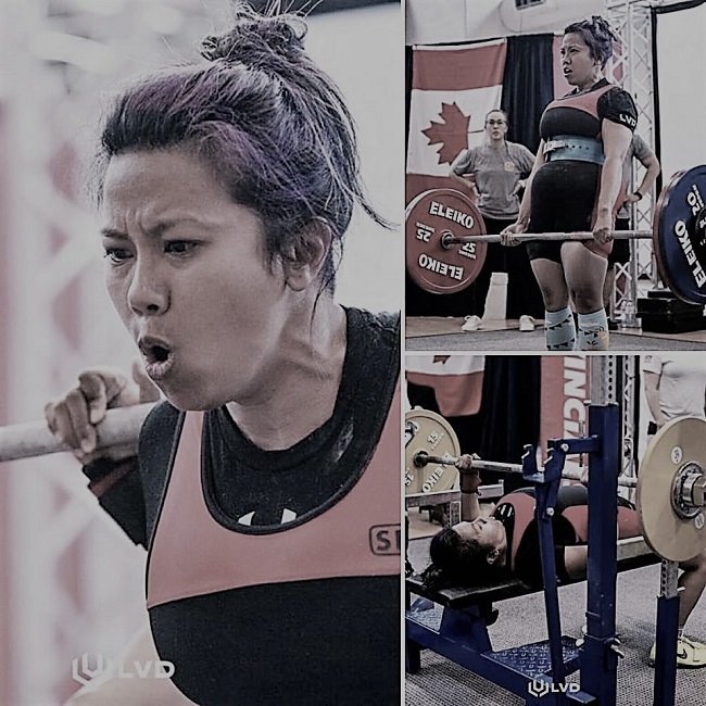 Carmela Smythe powerlifter